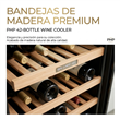Cava Php YC-118 42 Botellas Negra Luz Led